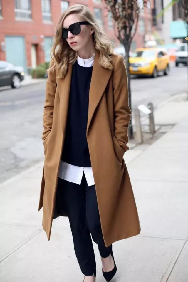 棕色大衣——让你穿出高级感！
