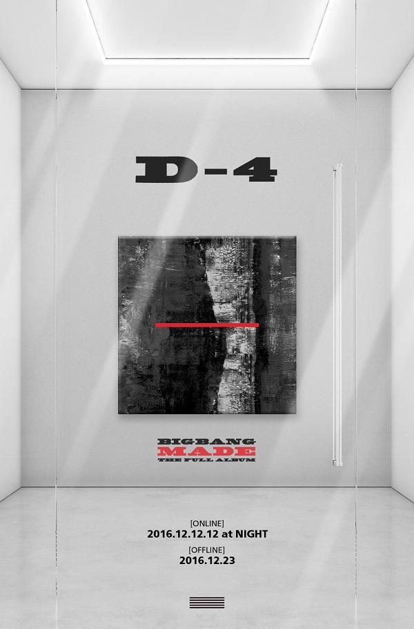 BIGBANG《MADE》歌单公开 共收录三首新歌