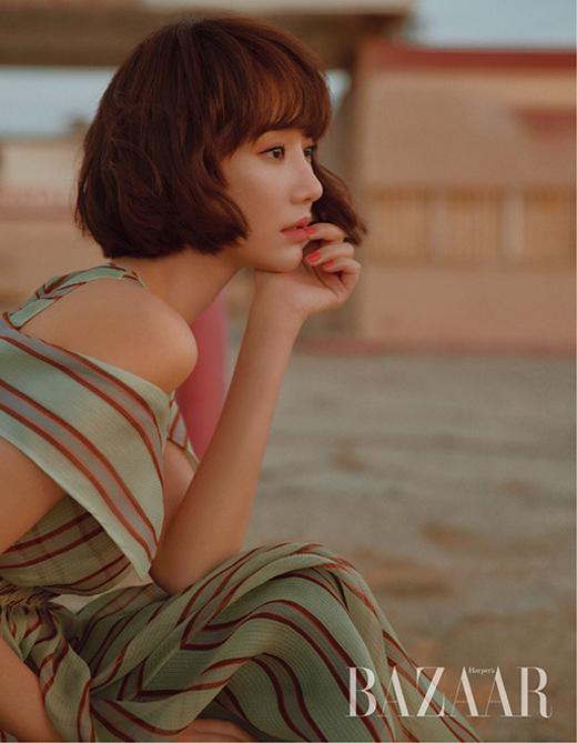 韩国女艺人 高俊熙美国洛杉矶拍杂志写真