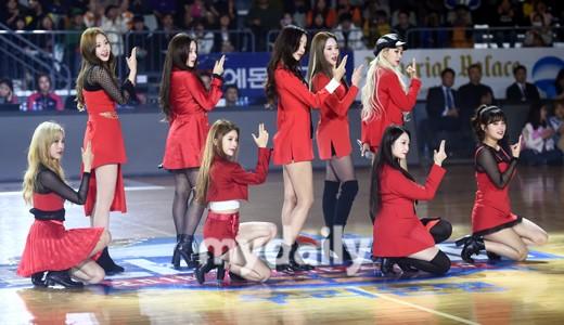 MOMOLAND等女团担任韩国女子职业篮球全明星赛特别嘉宾