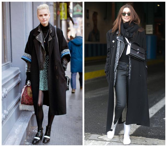 女生冬天穿黑色皮衣，学会这三种搭配就够了，耐看又显气质