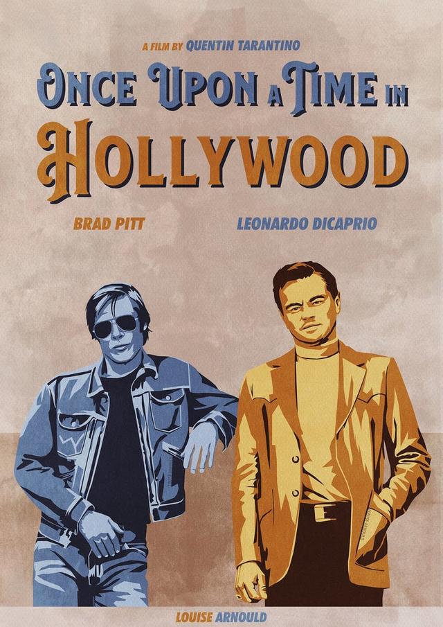 《好莱坞往事》终于舍得放出新图，皮特和小李分不清谁更帅了