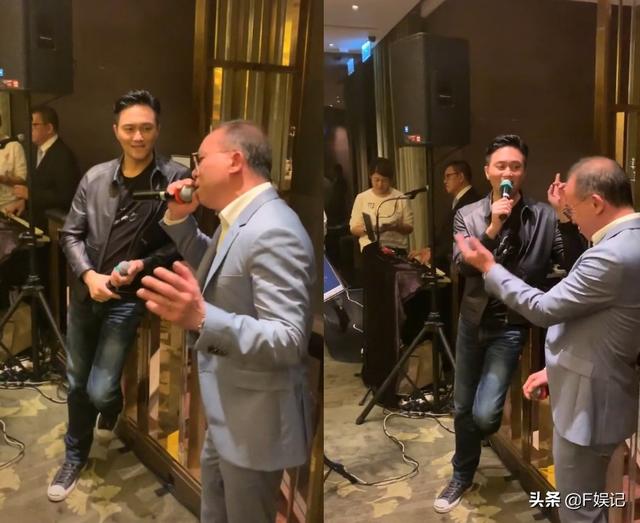 这位53岁香港型男艺人开口献唱 连向华强都站起来手舞足蹈