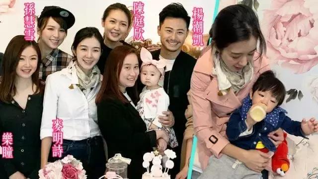 TVB小生女儿一岁生日 众艺人为其庆祝 更有人包了五位数大红包