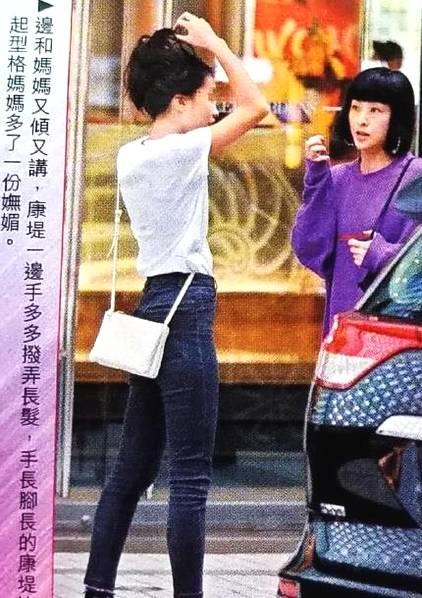 陈奕迅14岁女儿近照曝光，打扮时髦，身材高挑太惊人