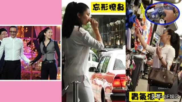 谢贤小49岁的前女友分手后贵气十足 挽着过万元名牌手袋购物