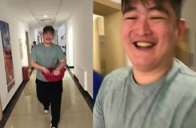 赵本山22岁儿子烈日下疯狂跳绳减肥，效果显著比3个月前瘦了一圈
