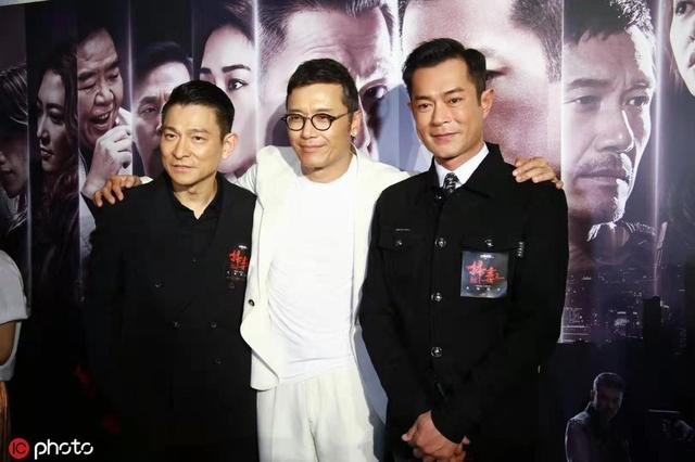 《扫毒2》香港首映礼“港圈影界”三巨头齐了