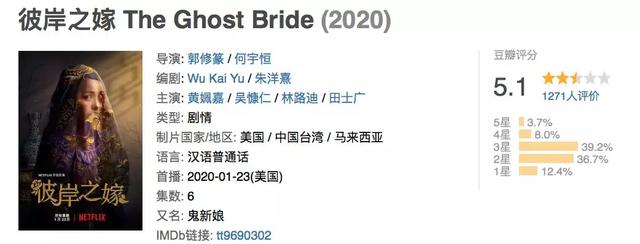 《彼岸之嫁》5.1，网飞华语剧再次扑街的原因我找到了