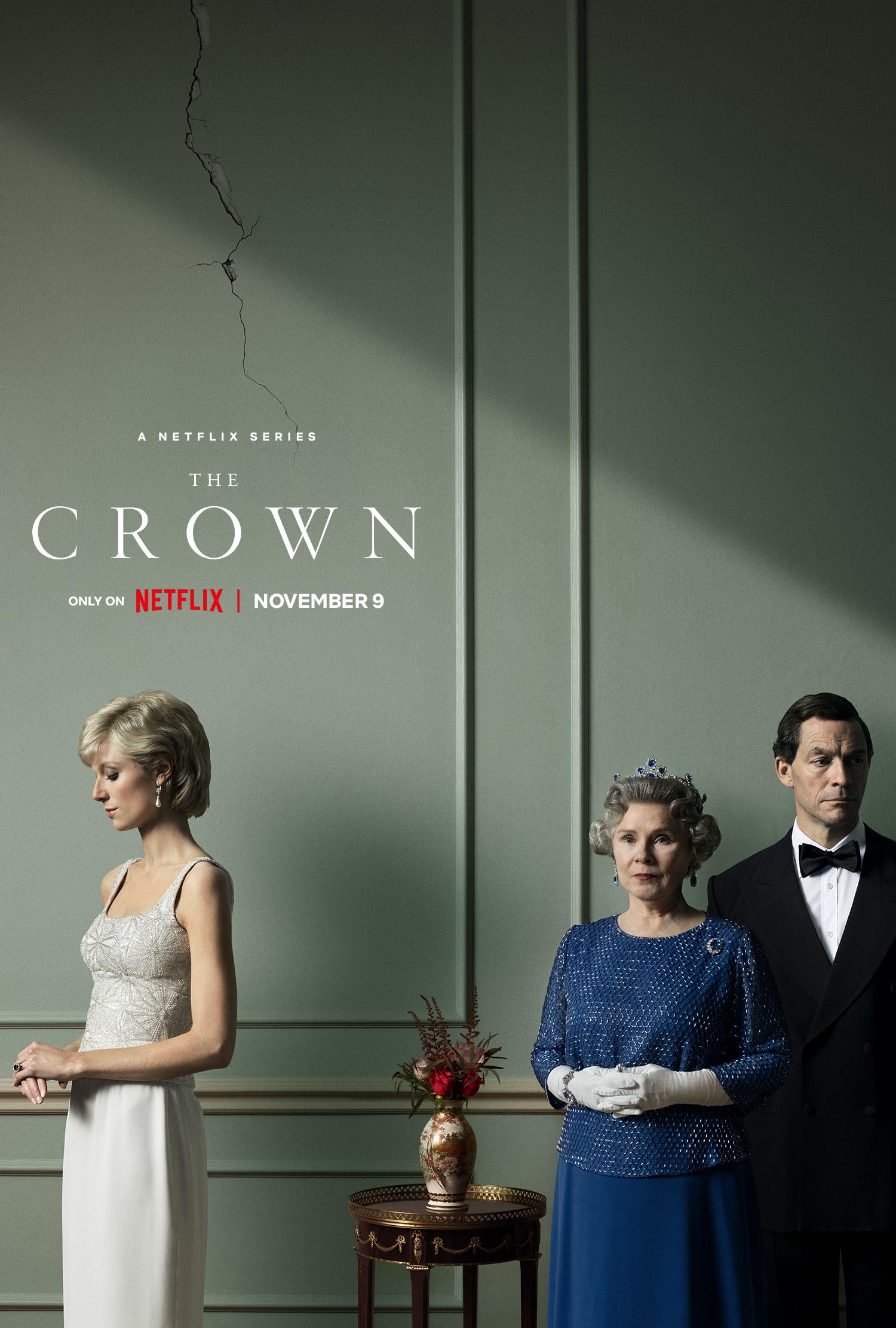 英劇《王冠》第五季曝多張海報 11月9日上線Netflix