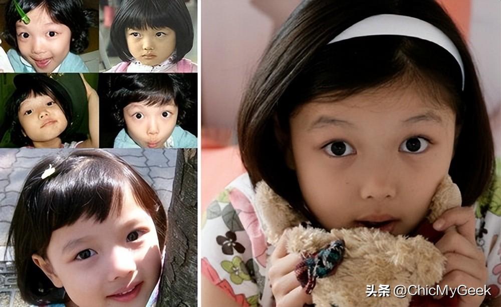 南韩著名“三金”女童星，她靠脸一骑绝尘！