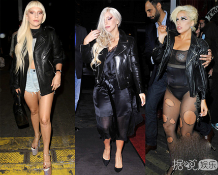 Lady Gaga为新专辑《Joanne》录节目身着“雷人三角裤”现身 春光乍泄尴尬露“底裤”