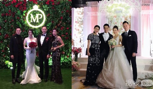 杨怡罗仲谦大婚 一众TVB明星出席 现场堪比TVB盛典