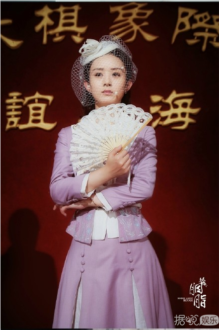 赵丽颖变身百变特工蓝《胭脂》 这样的赵丽颖会让你们眼前一亮！