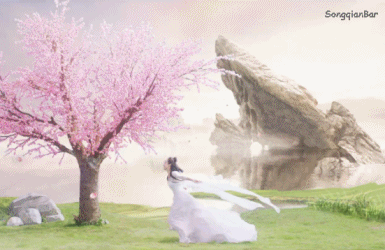 宋茜代言《遮天3D》手游 这角色造型很仙啊~