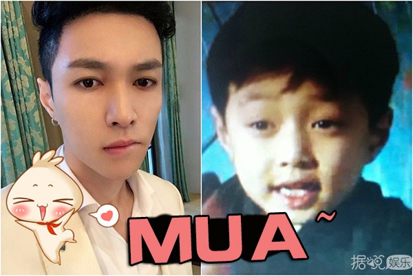 张艺兴童年照曝光 原来小时候就是一枚老戏骨啊