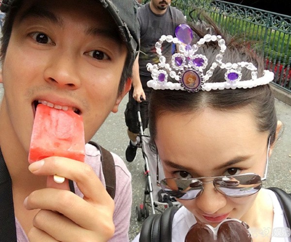 霍思燕疑怀二胎 与杜江合体秀恩爱