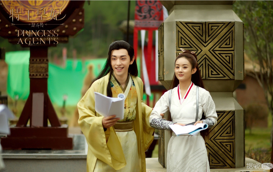 《楚乔传》曝光杀青特辑，林更新戳赵丽颖脸蛋 颖宝萌萌哒~