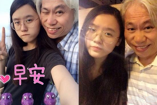 3年前恋上小40岁的好友女儿林靖恩,谱出轰动一时的"爷孙恋"