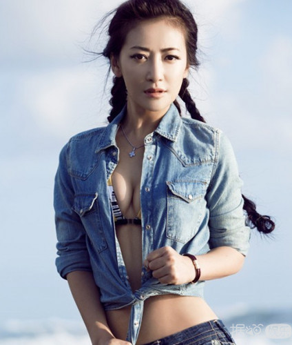 陈紫函写真性感妩媚 古装女神不为人知的另一面