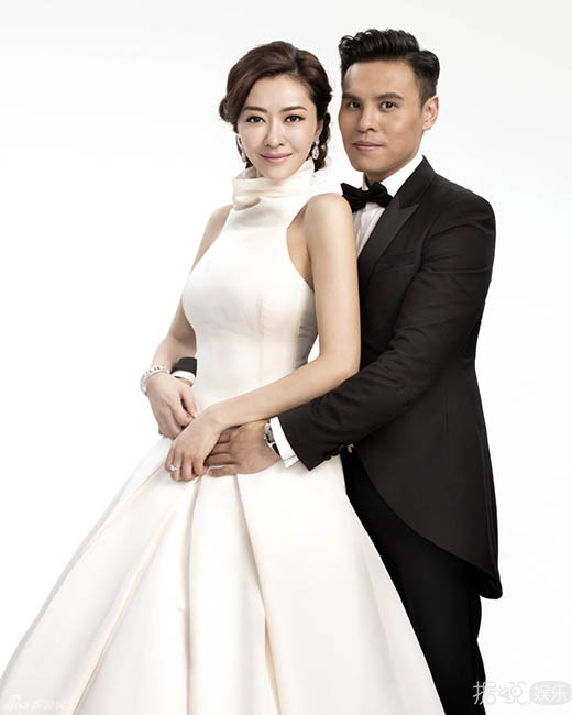 熊黛林婚纱照美呆了 恭喜你终于告别“错的人”郭富城