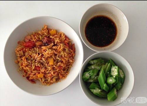 刘雯食谱曝光 果然超模不是一般人能当的