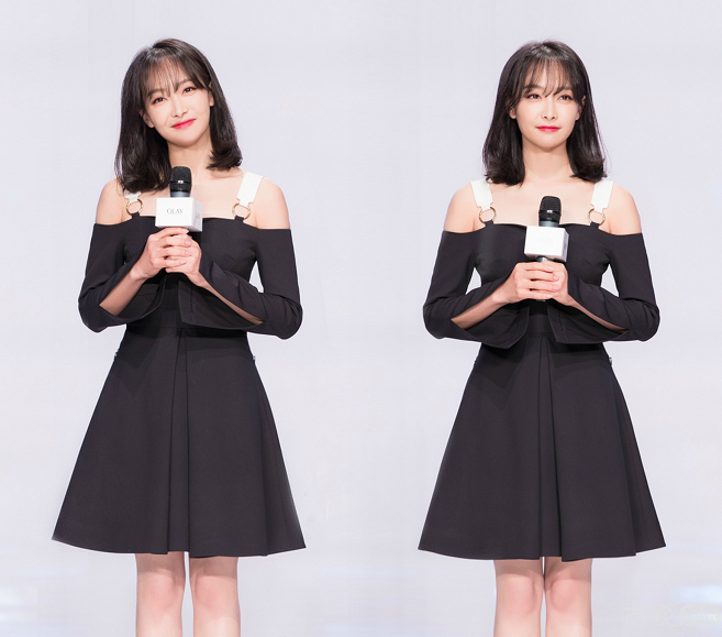 厉害word姐 宋茜随便剪个刘海就好看成这样