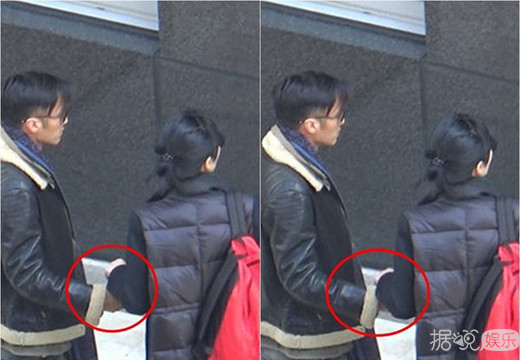 谢霆锋与王菲手牵手遛弯 两人开启老夫老妻模式