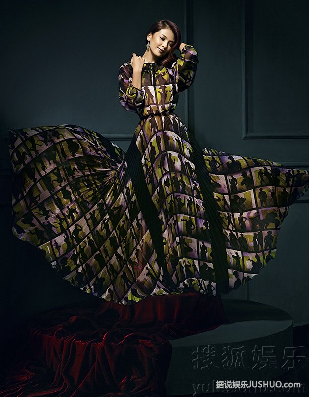 刘涛时尚大片曝光 美腿抢镜魅力十足