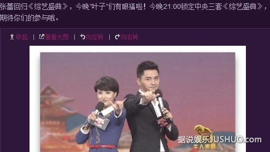 央视女主播张蕾婚后复出 去年嫁五旬铁矿大亨 央视女主播张蕾婚后复出 去年嫁五旬铁矿大亨