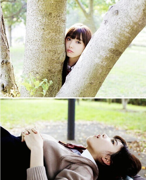 日本16岁嫩模饭丰万理江走红 酷似新垣结衣