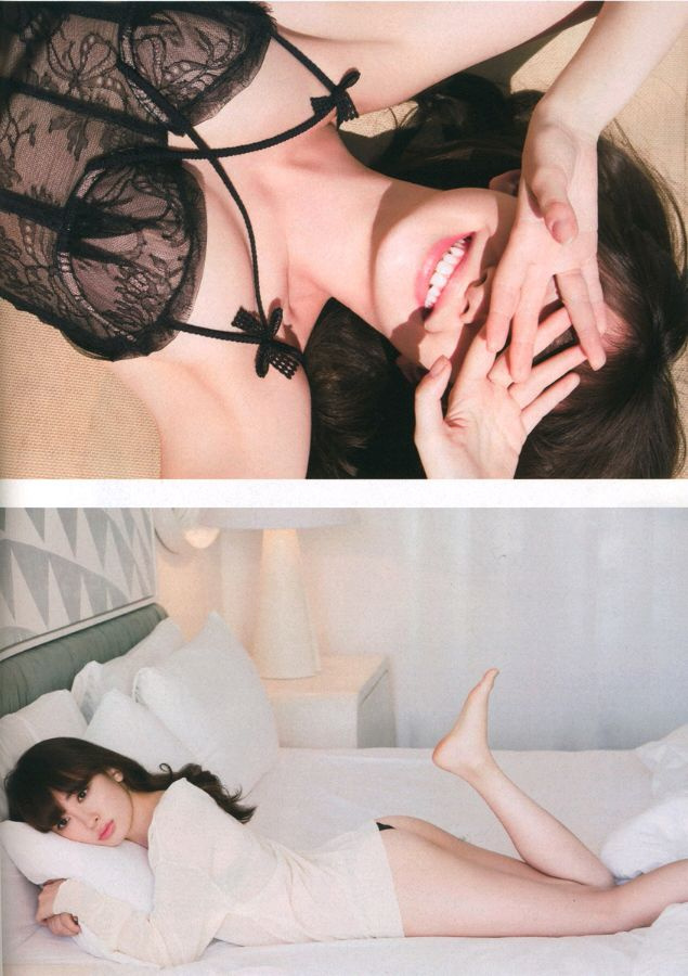 AKB48小嶋阳菜写真一丝不挂 尺度爆表美照吸睛