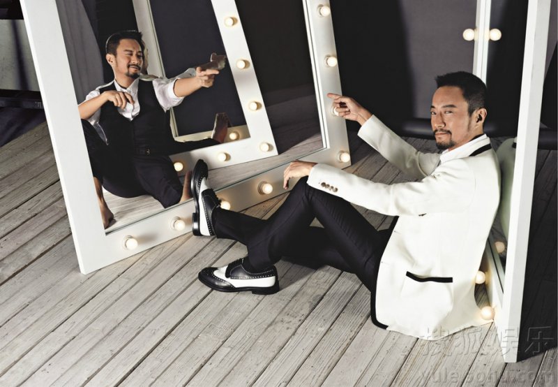 张涵予时尚先生双封 优雅“老炮儿”来袭