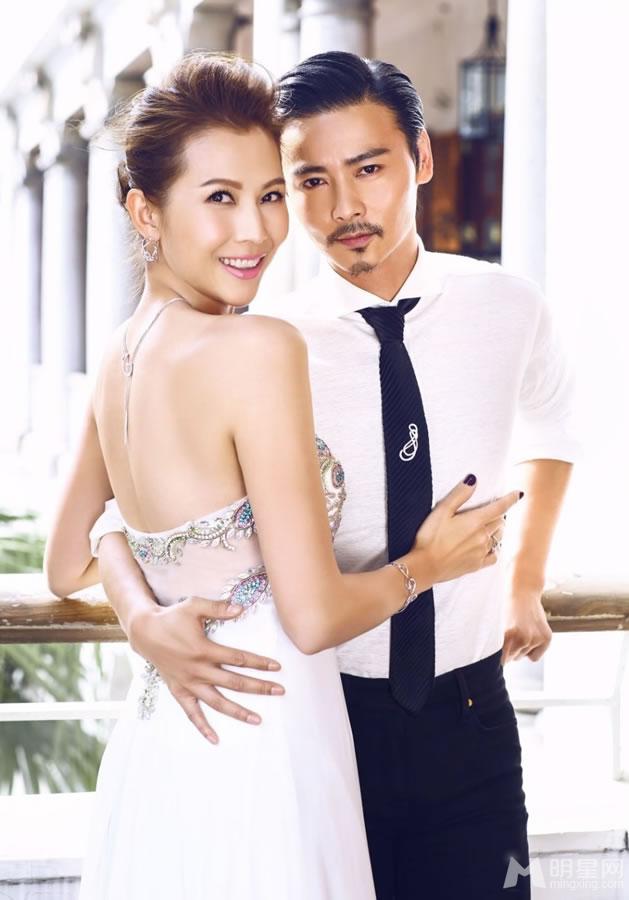 蔡少芬张晋甜蜜秀恩爱拍摄时尚大片 俏皮且甜蜜 蔡少芬张晋甜蜜秀恩爱拍摄时尚大片 俏皮且甜蜜
