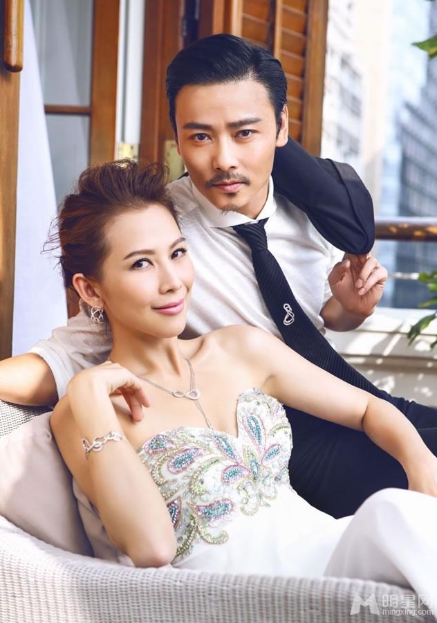 蔡少芬张晋甜蜜秀恩爱拍摄时尚大片 俏皮且甜蜜 蔡少芬张晋甜蜜秀恩爱拍摄时尚大片 俏皮且甜蜜