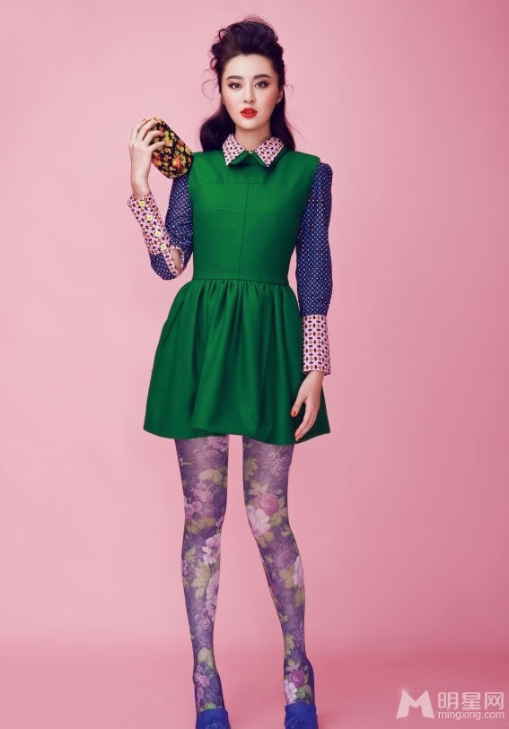 白百何芭莎电影大片 性感百变摩登时尚