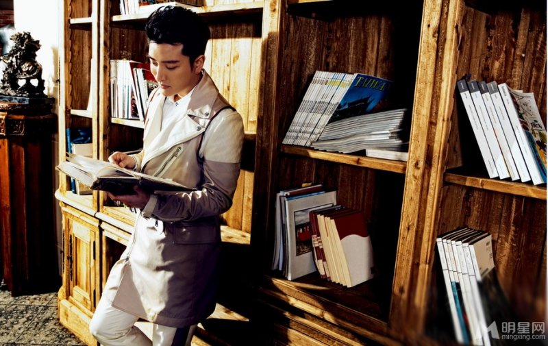 温柔男神贾乃亮曝俊朗写真 最美的时光演技获赞