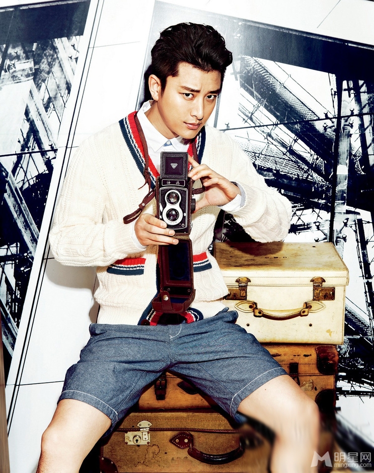 温柔男神贾乃亮曝俊朗写真 最美的时光演技获赞