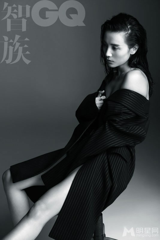 宋佳GQ全新性感大片 酥胸半露极致诱惑