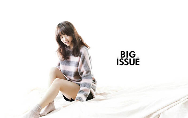 韩星朴宝英封面大片 甜美笑容清新唯美