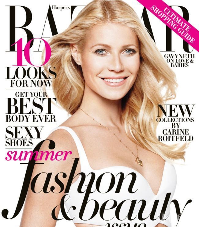 格温妮丝·帕特洛低胸装修乳沟女人味十足