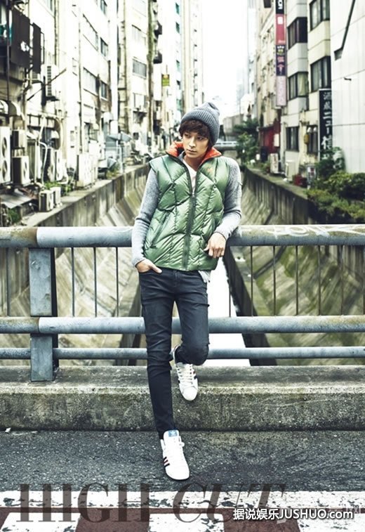 姜东元HIGH CUT杂志写真 散发坏男人魅力