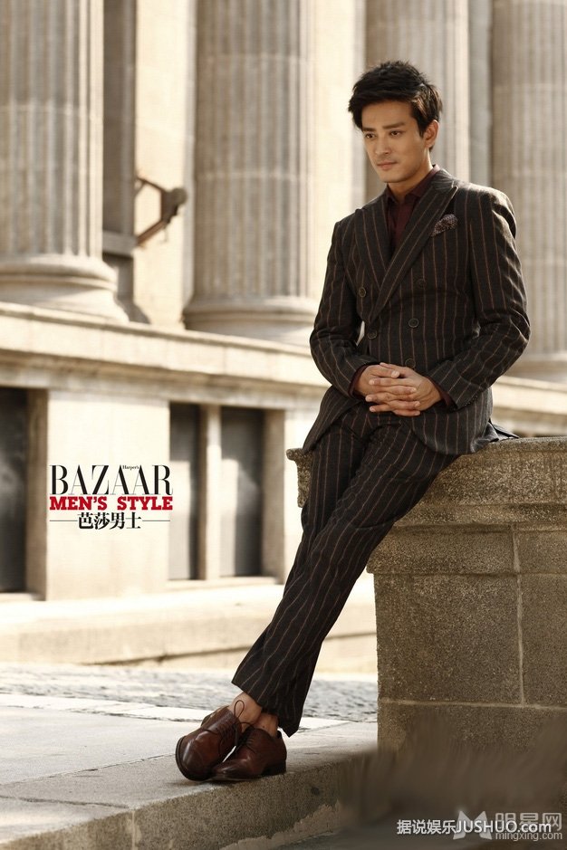 陈晓东时尚杂志大片 花样西服展型男魅力