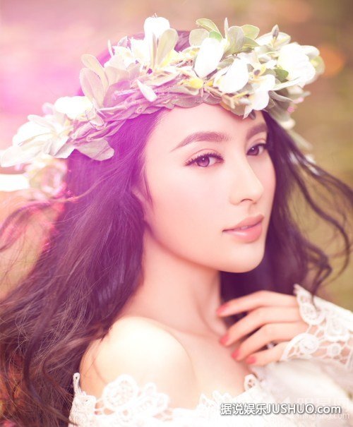 涛女郎张熙媛清新写真 头戴花环唯美来袭