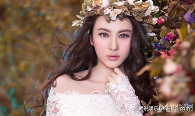 涛女郎张熙媛清新写真 头戴花环唯美来袭