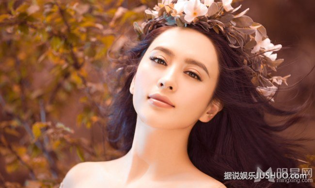 涛女郎张熙媛清新写真 头戴花环唯美来袭