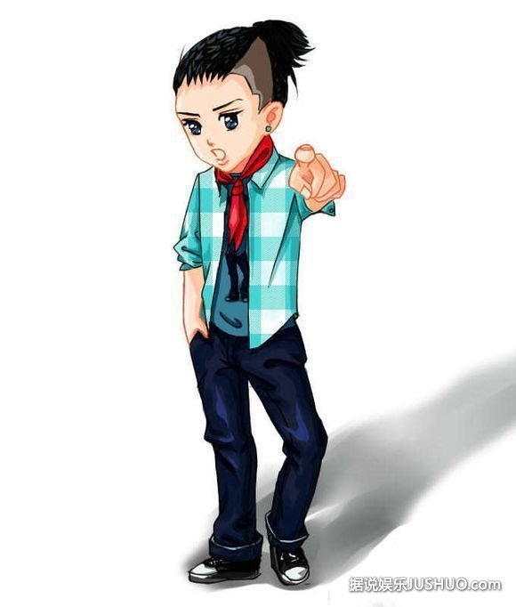 好声音学员张玮Q版人物造曝光 唯妙唯俏