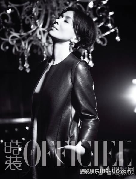 刘嘉玲时装杂志封面大片 散发高贵的女人味