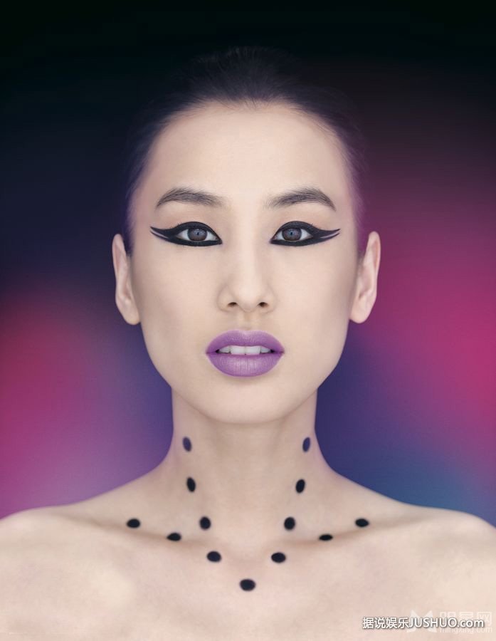 黄圣依新专辑造型照 满脸图腾妖艳魅惑