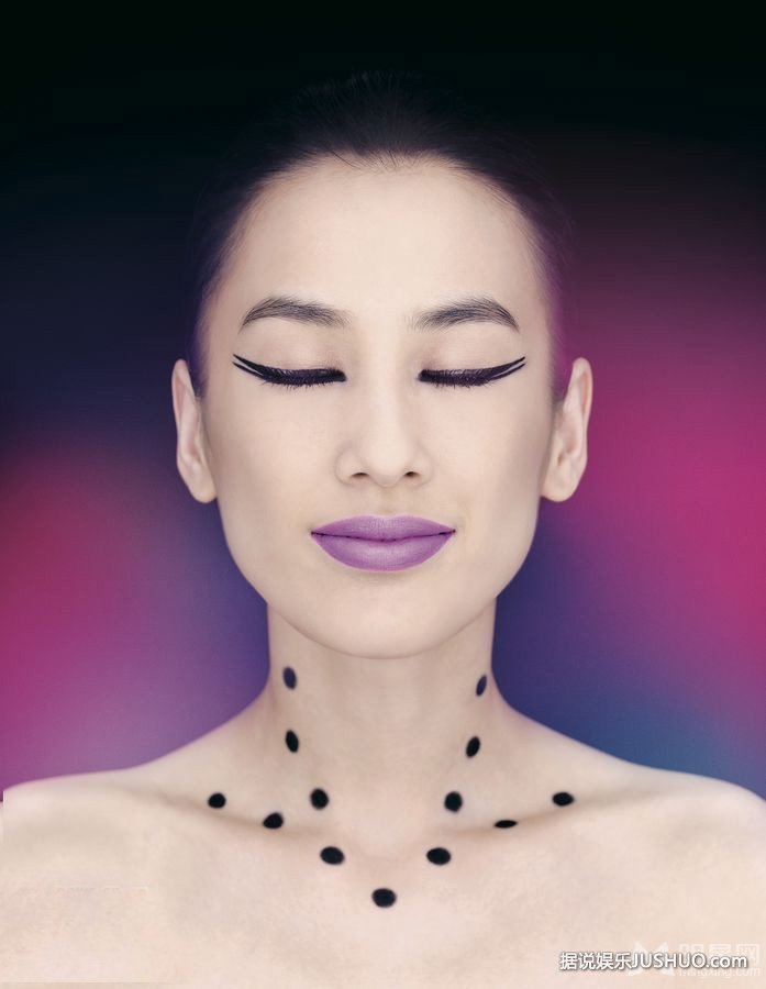 黄圣依新专辑造型照 满脸图腾妖艳魅惑